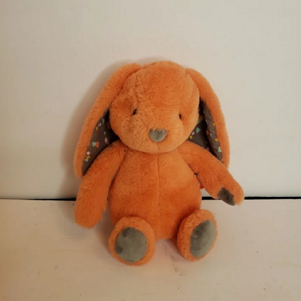 B Softies Orange Bunny Rabbit Plush Easter 2019